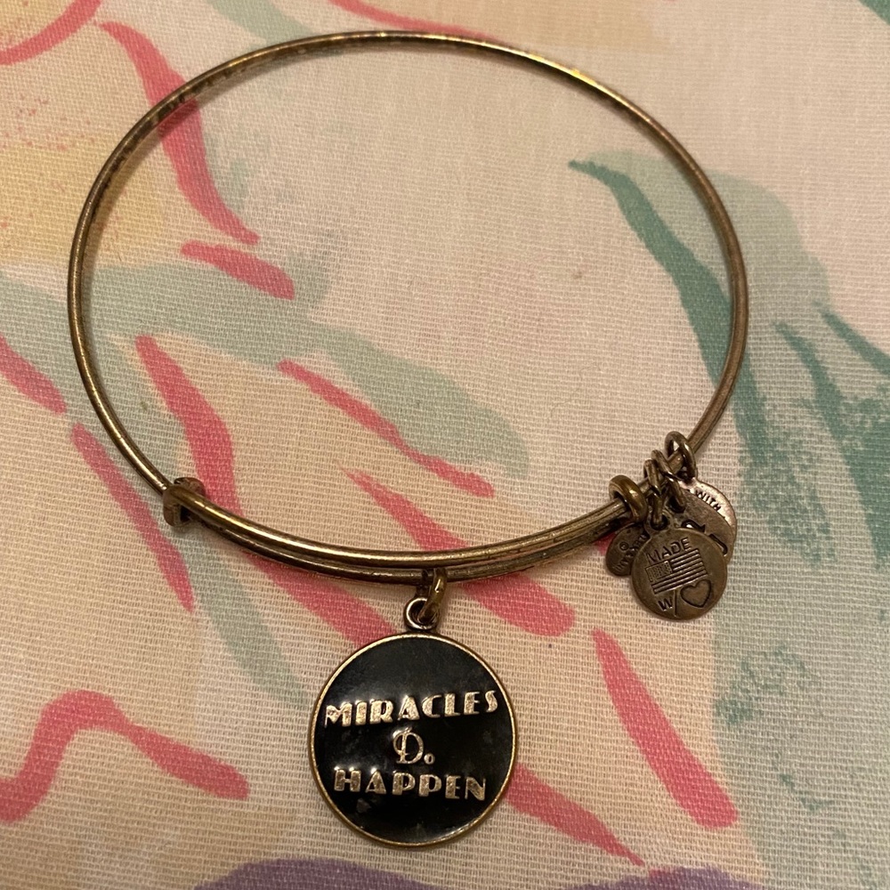 Alex & Ani “Miracles Do Happen” Silver Finish